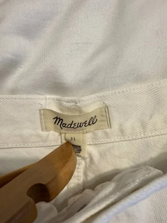 Madewell The Rilee Women's Denim Midi Skirt Sz. 31/12 - Picture 5 of 5